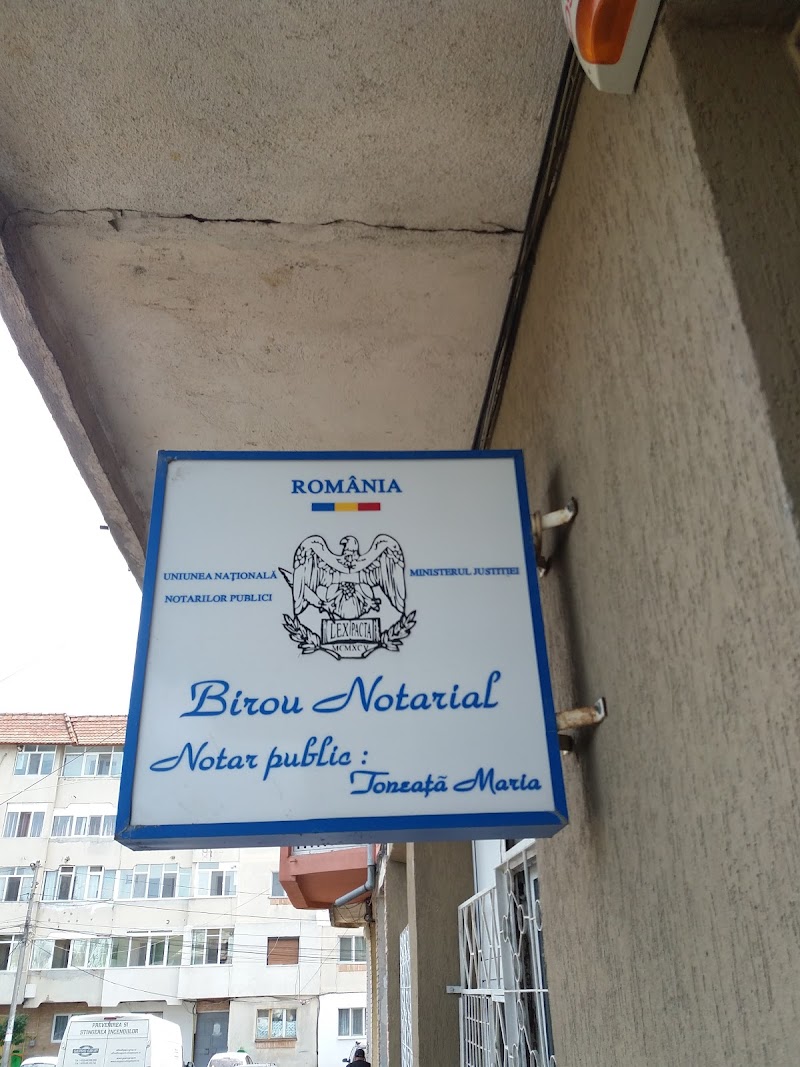 Birou Notar Public Toneaţă Maria