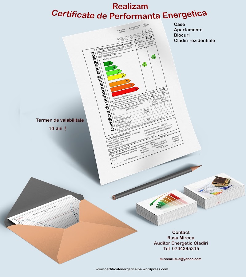 Certificat energetic Alba Iulia