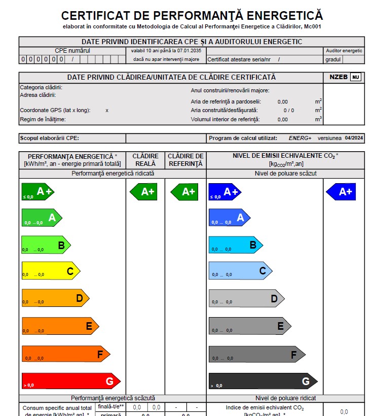 CERTIFICAT ENERGETIC OTOPENI