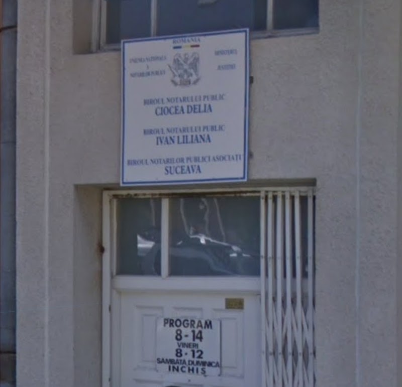 Ciocea Delia, Biroul Notarului Public