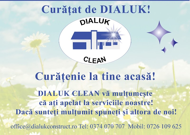 Dialuk Clean - Servicii curățenie / Curățenie la domiciliu