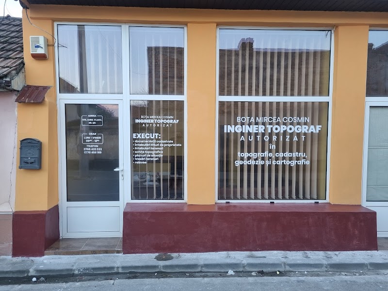 INGINER TOPOGRAF și EXPERT TEHNIC JUDICIAR - BOTA MIRCEA COSMIN