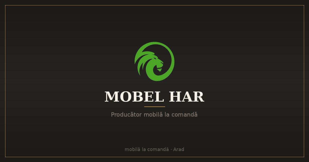 Mobila la comanda - Mobel Har Prod Design