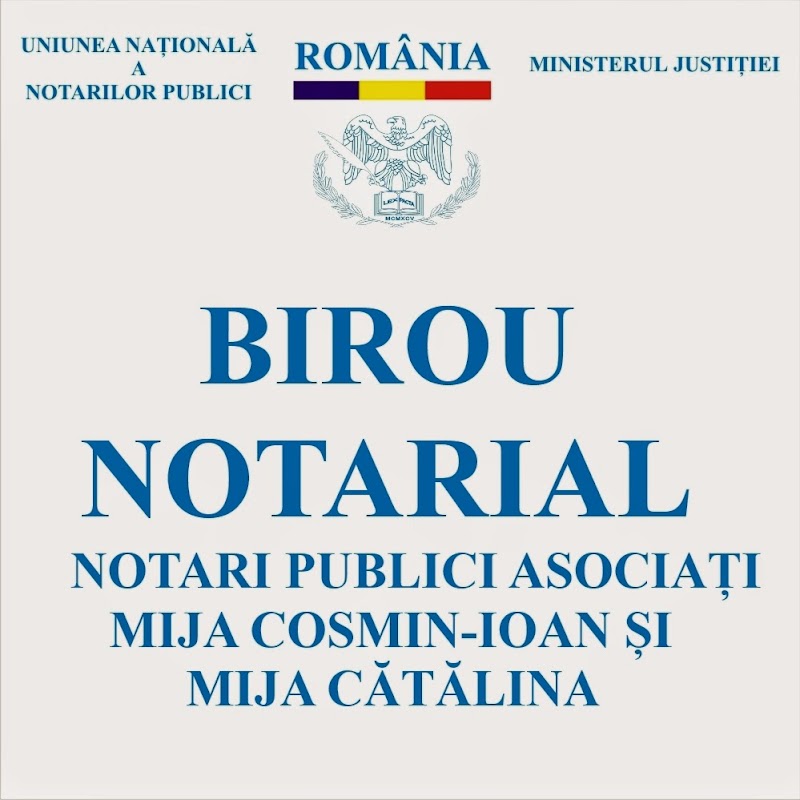 NOTARI PUBLICI - Mija Cosmin-Ioan și Mija Cătălina - Societate Profesională Notarială