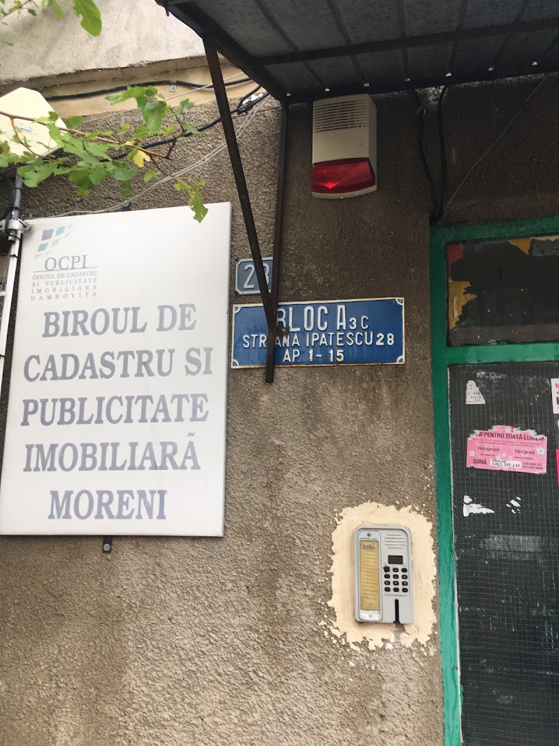 Office of Cadastre and Land Moreni